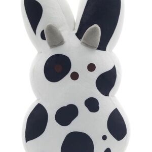 PEEPS® 12-Inch Dress-Up Bunny Plush Toy — Spotted Cow